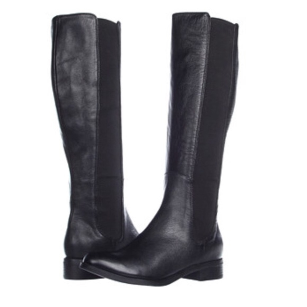 Cole Haan black leather boots